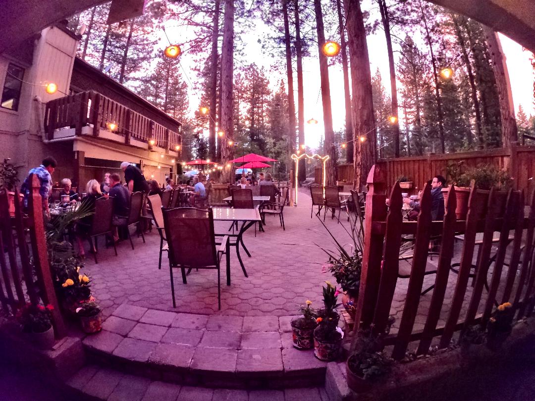 Where to Dine Outside in Incline Village, North Lake Tahoe Sun Bear Realty